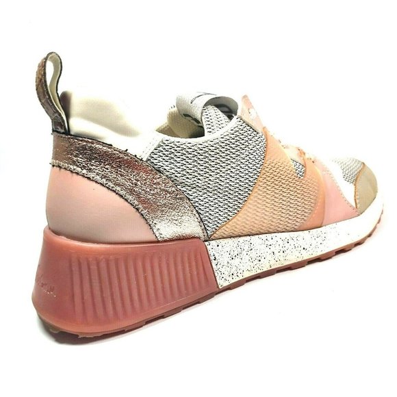 Sam Edelman Darsie Jogger Womens 9.5M Low Top Platform Chunky Sneakers Rose - Picture 4 of 11